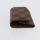 LOUIS VUITTON Damier Ebene Buton De Manchette Cuffs LV Auth BA11622-4