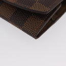 LOUIS VUITTON Damier Ebene Buton De Manchette Cuffs LV Auth BA11622-14