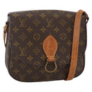 LOUIS VUITTON Monogram Saint Cloud GM Shoulder Bag M51242 LV Auth BA11625-1