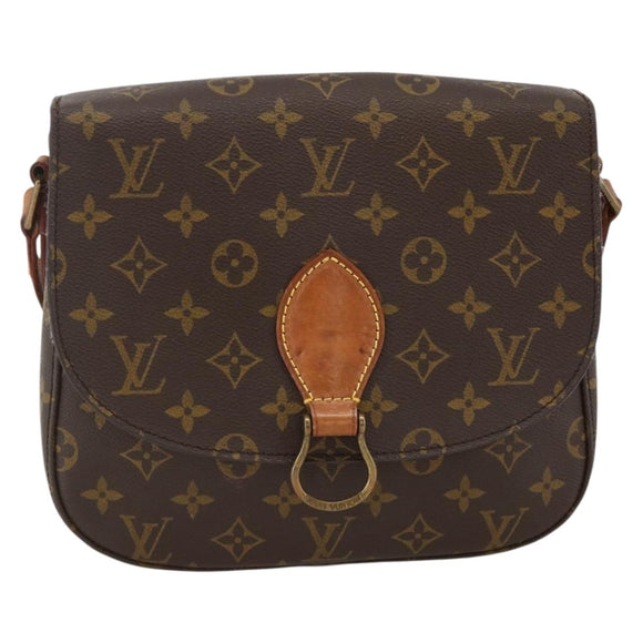 LOUIS VUITTON Monogram Saint Cloud GM Shoulder Bag M51242 LV Auth BA11625