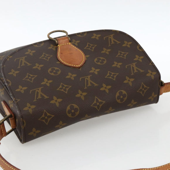 LOUIS VUITTON Monogram Saint Cloud GM Shoulder Bag M51242 LV Auth BA11625