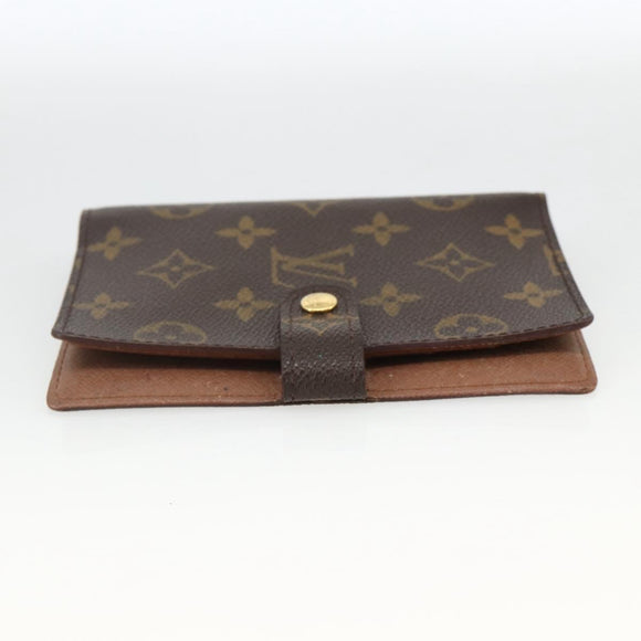 LOUIS VUITTON Monogram Agenda PM Day Planner Cover R20005 LV Auth BA11626