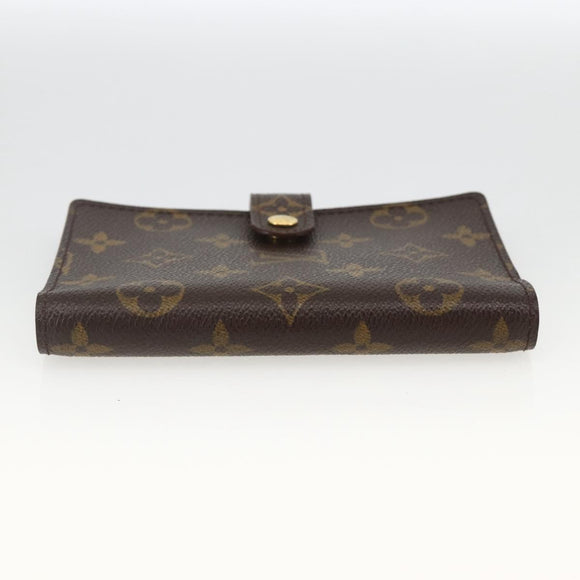 LOUIS VUITTON Monogram Agenda PM Day Planner Cover R20005 LV Auth BA11626