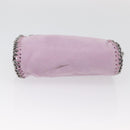 Stella MacCartney Falabella Shoulder Bag polyester Pink Silver Auth BA11627-11