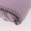 Stella MacCartney Falabella Shoulder Bag polyester Pink Silver Auth BA11627-14
