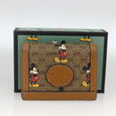 GUCCI Micro GG Supreme Wallet PVC GUCCIxDisney Beige Gold 602534 Auth BA11628A-21