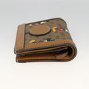 GUCCI Micro GG Supreme Wallet PVC GUCCIxDisney Beige Gold 602534 Auth BA11628A-5