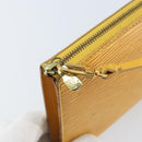 LOUIS VUITTON Epi Pochette Accessoires Pouch Yellow M52949 LV Auth BA11630-19
