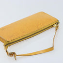 LOUIS VUITTON Epi Pochette Accessoires Pouch Yellow M52949 LV Auth BA11630-6