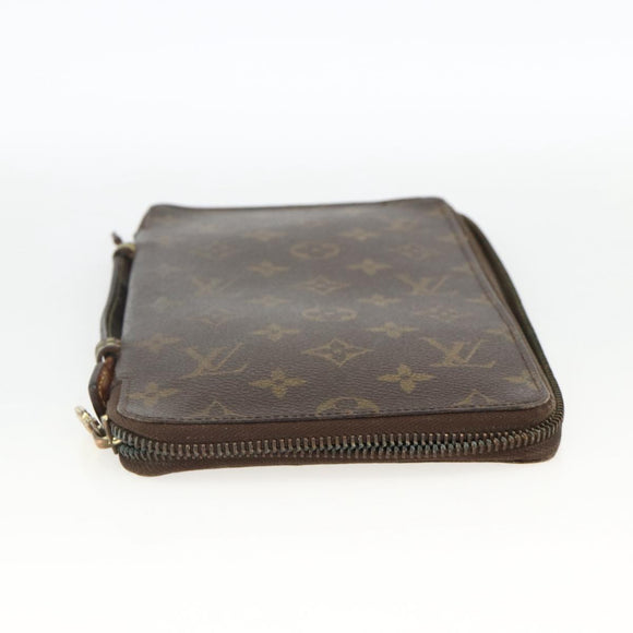 LOUIS VUITTON Monogram Poche Escapade Travel Case M60113 LV Auth BA11632