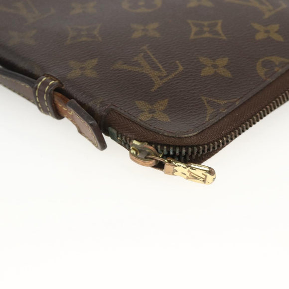 LOUIS VUITTON Monogram Poche Escapade Travel Case M60113 LV Auth BA11632