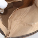GUCCI GG Supreme Web Sherry Line Bag PVC Beige Gold 904 02 047 Auth BA11637-17