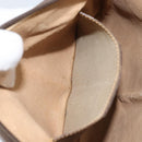 GUCCI GG Supreme Web Sherry Line Bag PVC Beige Gold 904 02 047 Auth BA11637-20