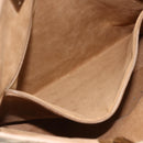 Salvatore Ferragamo Tote Bag Canvas Beige Gold Auth BA11639-20