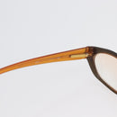 CHANEL Glasses plastic 2 Set Brown Beige CC Auth BA11642-19