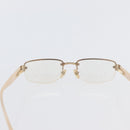 CHANEL Glasses plastic 2 Set Brown Beige CC Auth BA11642-3