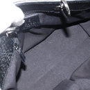 GUCCI GG Canvas Handtasche Schwarz Silber 120844 Auth BA11644-11