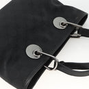 GUCCI GG Canvas Handtasche Schwarz Silber 120844 Auth BA11644-6