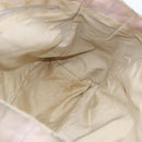 CHANEL New Travel Line Tote Bag Nylon Pink Gold CC Auth BA11645-17