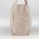 CHANEL New Travel Line Tote Bag Nylon Pink Gold CC Auth BA11645-4
