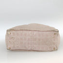 CHANEL New Travel Line Tote Bag Nylon Pink Gold CC Auth BA11645-5
