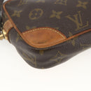 LOUIS VUITTON Monogram Marly Dragonne PM Clutch Bag M51827 LV Auth BA11647-15