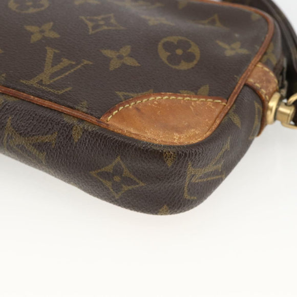 LOUIS VUITTON Monogram Marly Dragonne PM Clutch Bag M51827 LV Auth BA11647