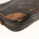 LOUIS VUITTON Monogram Marly Dragonne PM Clutch Bag M51827 LV Auth BA11647-9