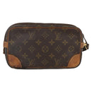 LOUIS VUITTON Monogram Marly Dragonne PM Clutch Bag M51827 LV Auth BA11647-2