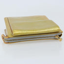 LOUIS VUITTON Monogram Vernis Motto Accessory Pouch Gris M91030 LV Auth BA11648-5
