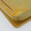 LOUIS VUITTON Monogram Vernis Motto Accessory Pouch Gris M91030 LV Auth BA11648-14