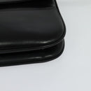 BALLY Shoulder Bag Leather Black Auth BA1165-14