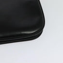 BALLY Shoulder Bag Leather Black Auth BA1165-16