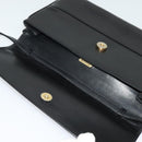 BALLY Shoulder Bag Leather Black Auth BA1165-10