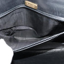BALLY Shoulder Bag Leather Black Auth BA1165-12
