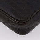 Salvatore Ferragamo Shoulder Bag Leather Black Gold Auth BA11653-13