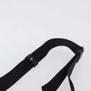 Salvatore Ferragamo Shoulder Bag Leather Black Gold Auth BA11653-8