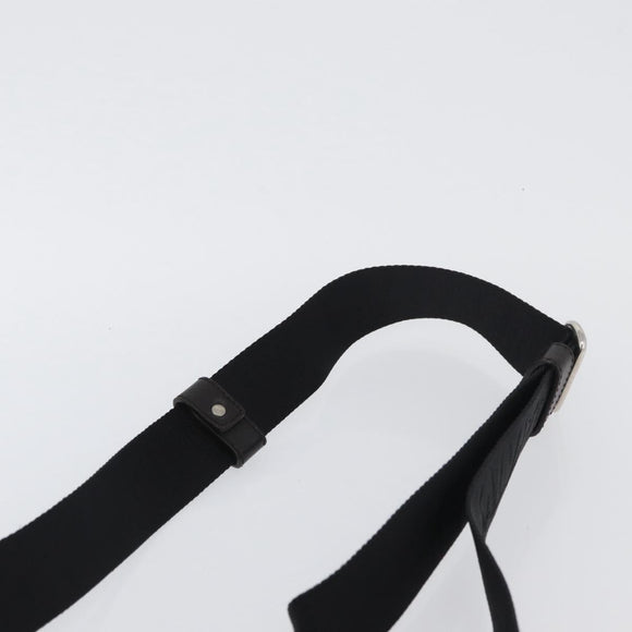 Salvatore Ferragamo Shoulder Bag Leather Black Gold Auth BA11653