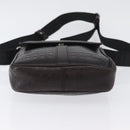 Salvatore Ferragamo Shoulder Bag Leather Black Gold Auth BA11653-9