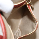 Chloe Hand Bag Leather Red Gold Auth BA11654-22