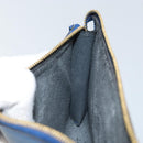 LOUIS VUITTON Epi Pochette Accessoires Pouch Blue M52985 LV Auth BA11656-18