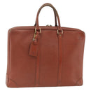 LOUIS VUITTON Epi Porte Documents Voyage Business Bag Brown M54478 Auth BA11658-1