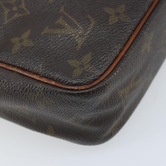 LOUIS VUITTON Monogram Compiegne 23 Clutch Bag M51847 LV Auth BA11663