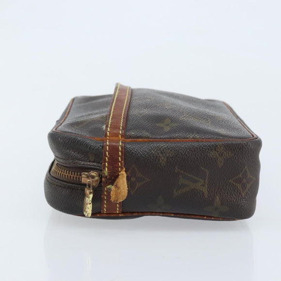 LOUIS VUITTON Monogram Compiegne 23 Clutch Bag M51847 LV Auth BA11663
