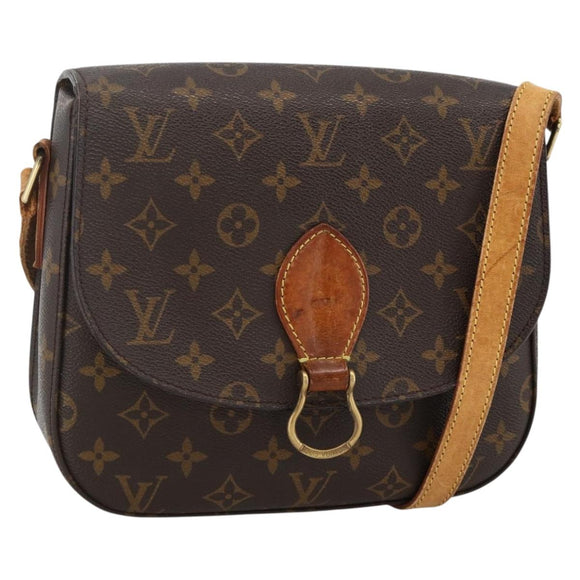 LOUIS VUITTON Monogram Saint Cloud GM Shoulder Bag M51242 LV Auth BA11664
