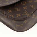 LOUIS VUITTON Monogram Saint Cloud GM Shoulder Bag M51242 LV Auth BA11664-15