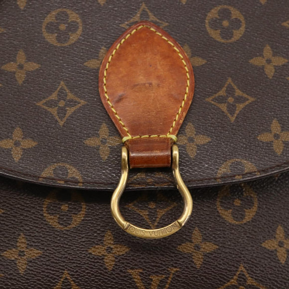 LOUIS VUITTON Monogram Saint Cloud GM Shoulder Bag M51242 LV Auth BA11664