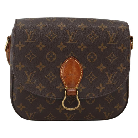 LOUIS VUITTON Monogram Saint Cloud GM Shoulder Bag M51242 LV Auth BA11664