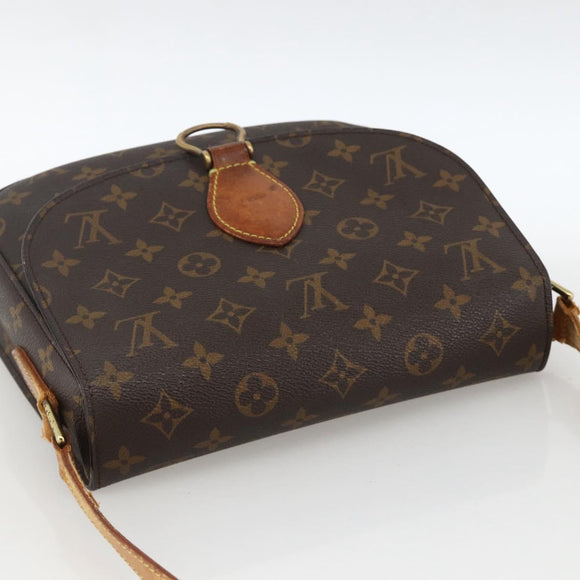 LOUIS VUITTON Monogram Saint Cloud GM Shoulder Bag M51242 LV Auth BA11664