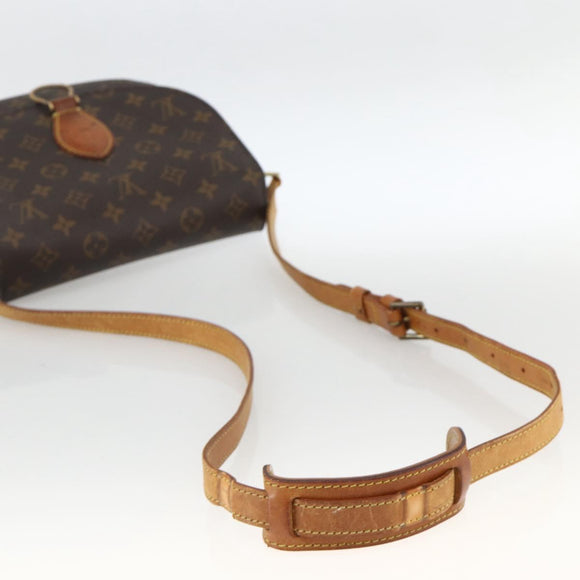 LOUIS VUITTON Monogram Saint Cloud GM Shoulder Bag M51242 LV Auth BA11664